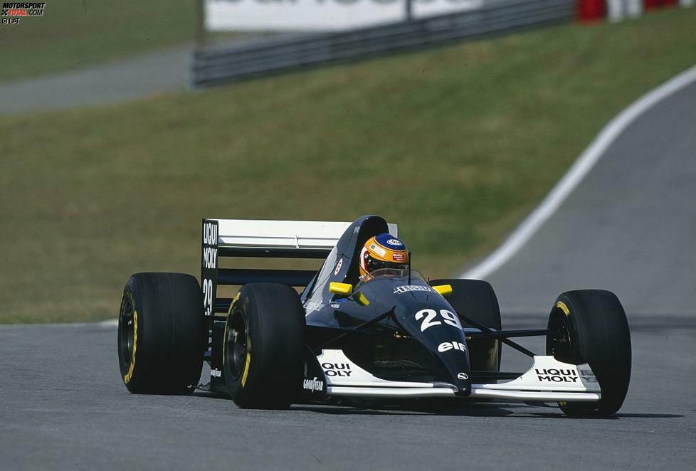 Von 1993 bis 1995 saß Karl Wendlinger schließlich bei Sauber im Formel-1-Cockpit, wie hier beim Großen Preis von Brasilien 1993.