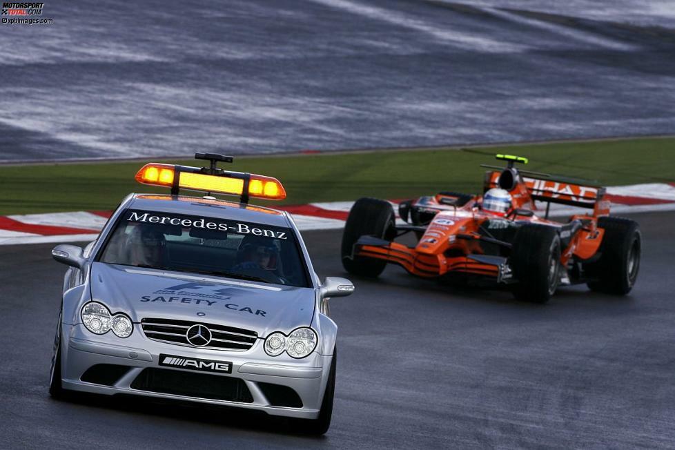 Seine Sternstunde erlebte Markus Winkelhock beim Grand Prix am Nürburgring 2007, seiner einzigen Formel-1-Rennteilnahme. Weil er gleich am Start auf Regenreifen gesetzt hatte, fand er sich plötzlich in Führung wieder! Doch die Freude währte nicht lange: Winkelhock schied vorzeitig aus.