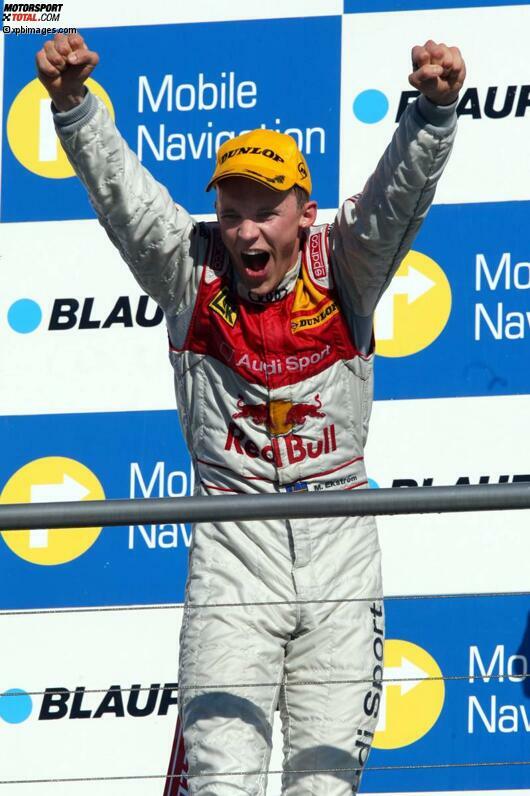 2007: Mattias Ekström (Audi) führt zur Saisonhälfte und bleibt vorn - der Titelgewinn ist perfekt.