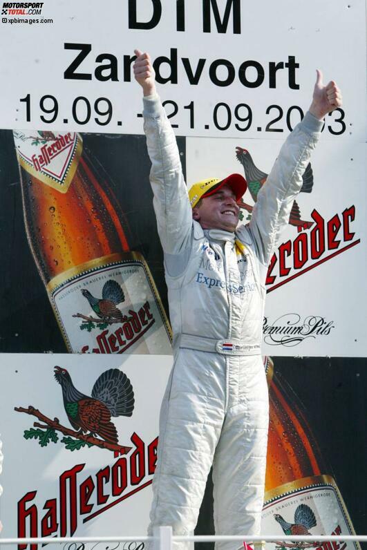 2003: Christijan Albers (Mercedes) hat bei Saisonhälfte die besten Karten, doch am Jahresende jubelt wieder einmal Bernd Schneider (Mercedes) über den Meistertitel.