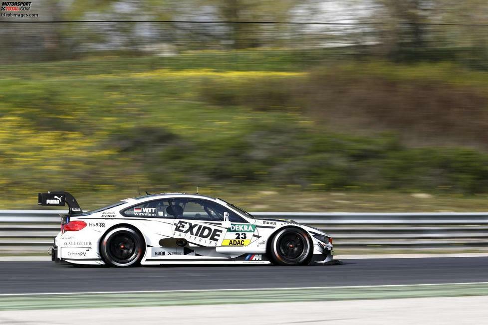 Seitenansicht BMW M4 DTM 2014