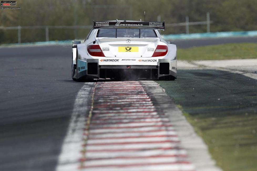 Rückansicht Mercedes AMG C-Coupé DTM 2014