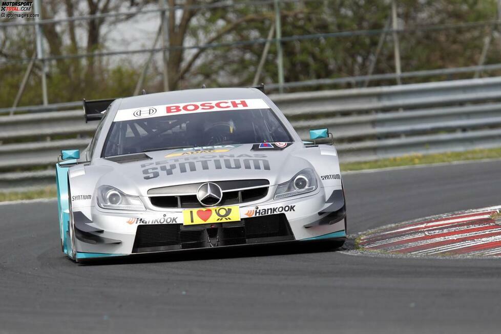 Vorderansicht Mercedes AMG C-Coupé DTM 2014