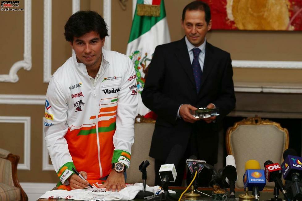 11 - Noch einen Kart-Nostalgiker finden wir in Sergio Perez: Der Mexikaner fuhr in seiner motorsportlichen Anfangszeit häufig mit der 11 und wird auch 2014 damit unterwegs sein. Übrigens: 2011 gab 