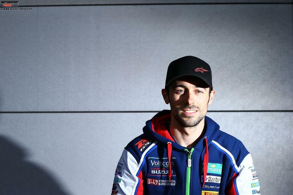 Zweiter Fahrer bei Aprilia soll Eugene Laverty werden, da bei Suzuki kein Platz für ihn ist. Laverty fuhr schon 2012 und 2013 für Aprilia in der Superbike-WM und wurde im Vorjahr Vizeweltmeister.