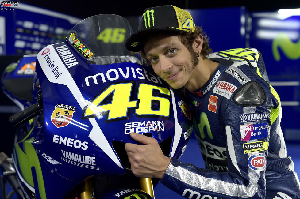 Yamaha-Pilot und Rekordchampion Valentino Rossi bleibt der MotoGP auch in der Saison 2015 erhalten.