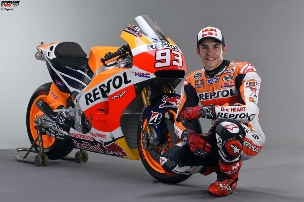 Marc Marquez geht 2015 bei Honda auf die Jagd nach seinem dritten WM-Titel.