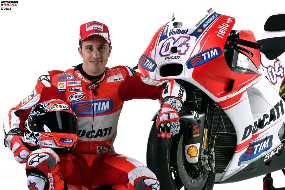 Andrea Dovizioso ist derzeit die Speerspitze von Ducati und erhält für 2015 die ganz neue GP15.