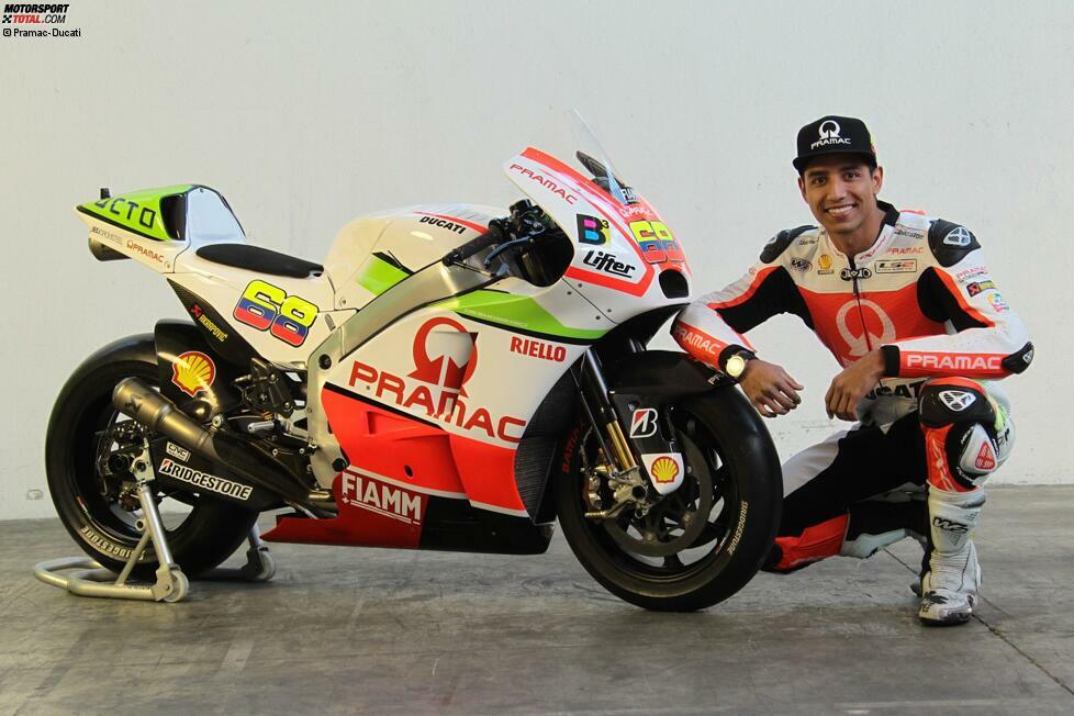 Zweiter Mann bei Pramac ist Danilo Petrucci, der in den vergangenen drei Jahren bei Ioda gefahren ist.