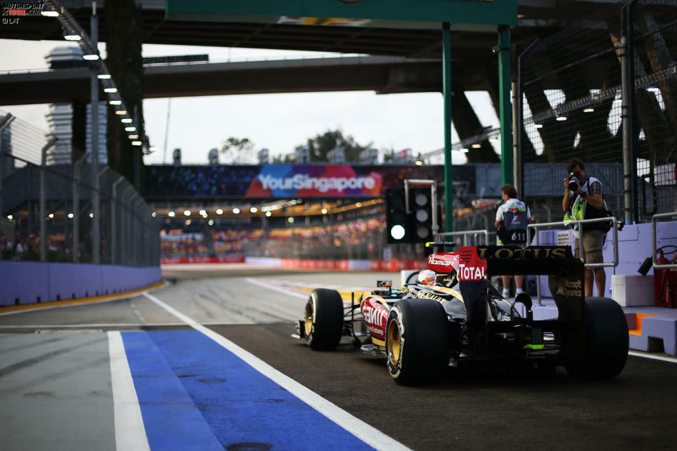 Romain Grosjean (Lotus): 