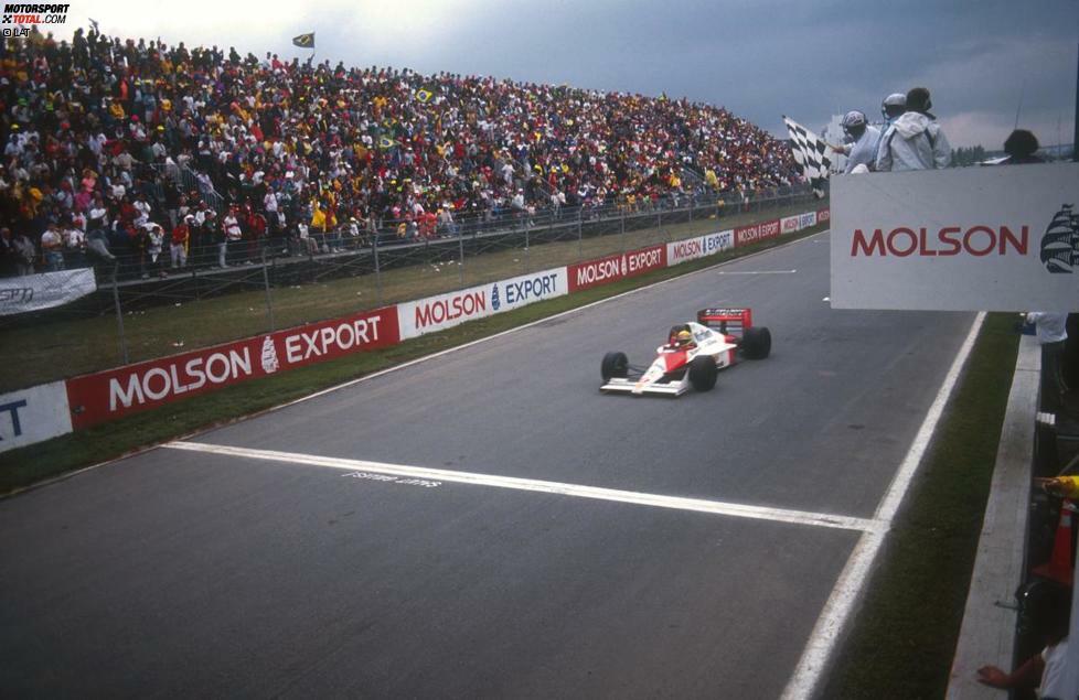 Der Blick in die Geschichte wird Nico Rosberg an diesem Wochenende nicht gefallen. Seit den frühen 1980er Jahren findet der Kanada-Grand-Prix in der ersten Hälfte des Rennkalender statt und folgte dabei 17 Mal auf den Großen Preis von Monaco. Doch lediglich Ayrton Senna ließ im Jahr 1990 einem Triumph in Monaco unmittelbar einen Sieg auf dem Circuit Gilles Villeneuve folgen. Michael Schumacher (1994, 1997), Kimi Räikkönen (2005) und Fernando Alonso (2006) konnten zwar beide Rennen im selben Jahr gewinnen, allerdings fanden sie damals nicht hintereinander statt.