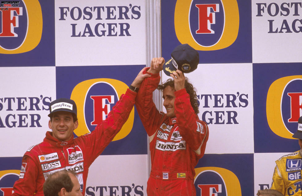 Mercedes hat in Österreich seinen sechsten Doppelsieg im achten Rennen dieser Saison eingefahren. Bisher hält McLaren den Rekord von zehn Doppelsiegen in einem Jahr, für die sich 1988 Alain Prost und Ayrton Senna verantwortlich zeigten.