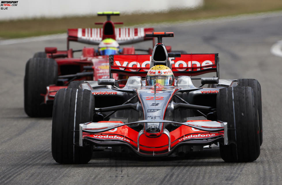 Lewis Hamilton ist der einzige andere Mehrfachsieger des aktuellen Fahrerfeldes. Er gewann 2008 in Hockenheim und 2011 am Nürburgring.