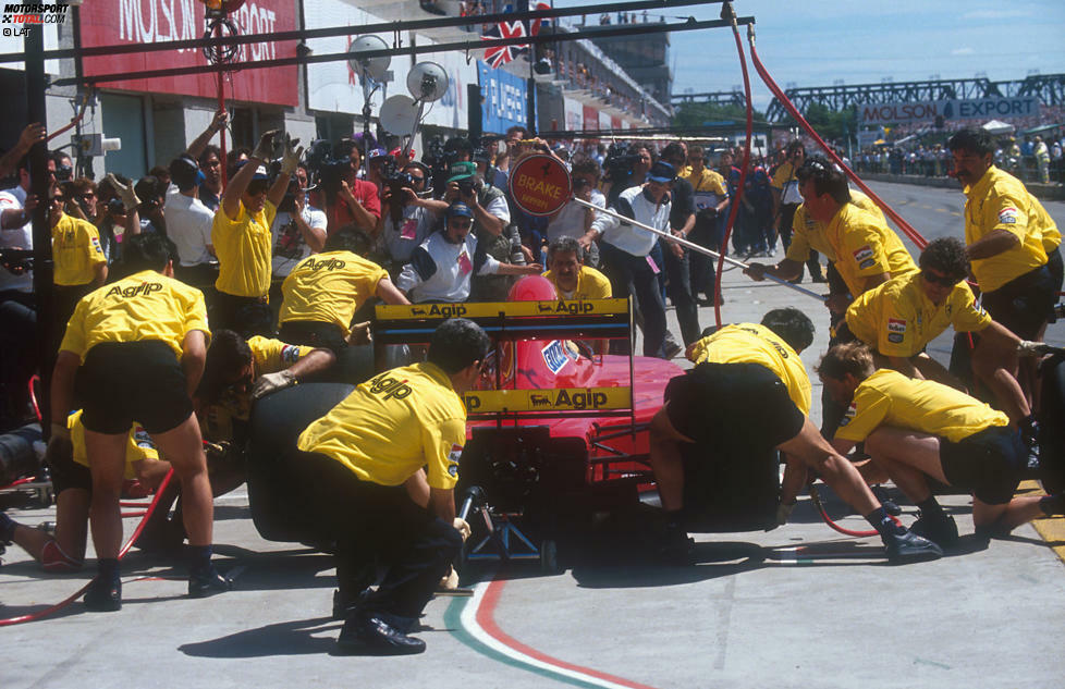 Anfang der 1990er-Jahre befand sich Ferrari am Scheideweg. Niki Lauda wurde als Berater (