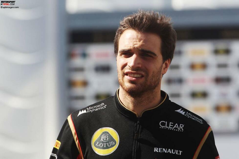 Jerome D'Ambrosio: Nach Erfolgen in der Formel Renault 3.5 und der GP2-Serie stieg der Belgier im Herbst 2010 in die Formel 1 auf. Nach einen Freitagseinsätzen fuhr er im Marussia-Team die kopmplette Saison 2011 an der Seite von Timo Glock. Beim Grand Prix von Italien 2012 sprang er bei Lotus für den gesperrten Romain Grosjean ein.