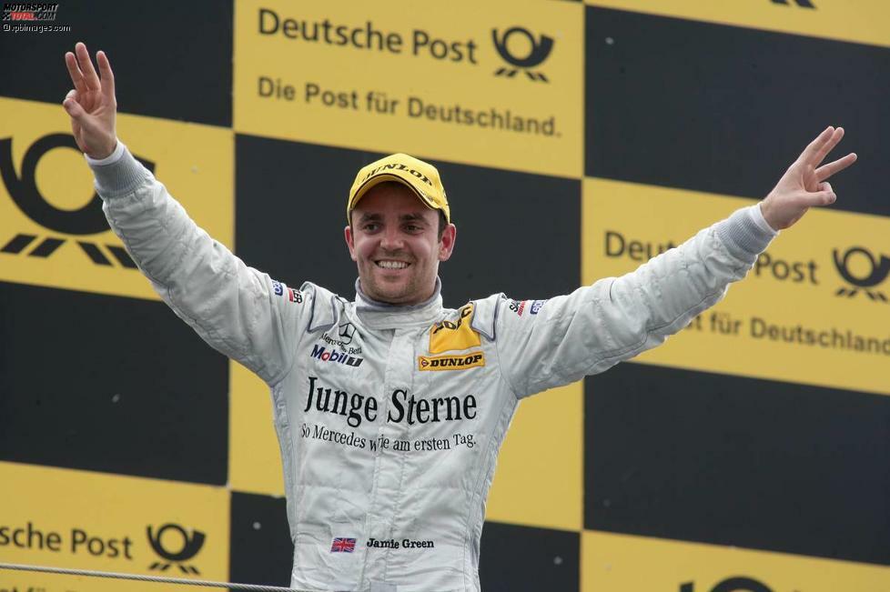 4. Juli 2010, Norisring (Deutschland): Jamie Green zum Dritten. Er macht in Nürnberg sein 