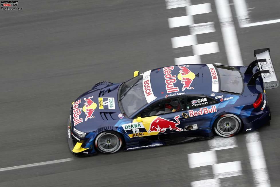 20. Oktober 2013, Hockenheim (Deutschland): Jamie Green verabschiedet sich mit Rang zwölf in die Winterpause nach seinem ersten DTM-Jahr mit Audi. In der Gesamtwertung kommt er nicht über Rang elf hinaus.