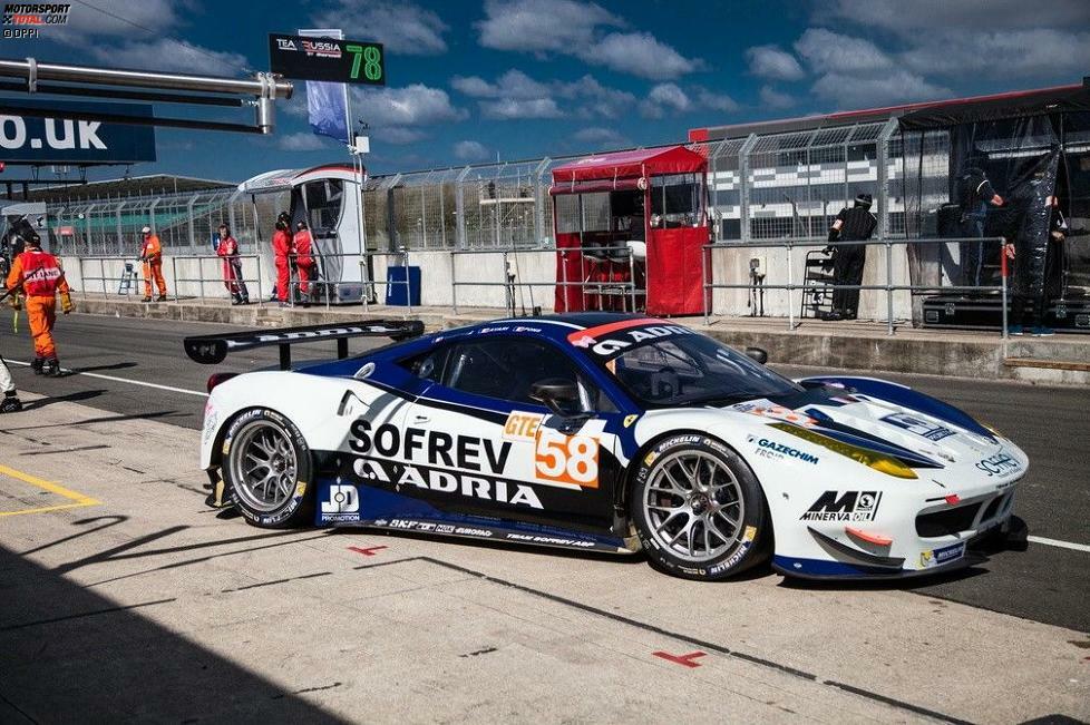 Startnummer: 58
Kategorie: GTE-Am
Team: Team Sofrev ASP
Fahrzeug: Ferrari 458 Italia
Fahrer: Fabien Barthez, Anthony Pons, Soheil Ayari
Reifen: Michelin