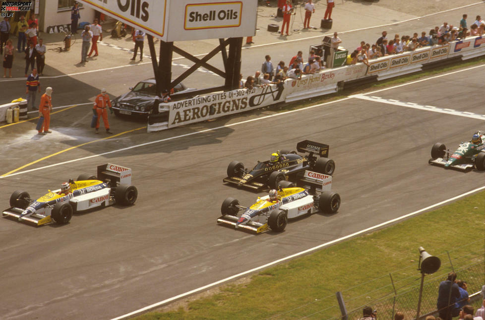 Duell Nr. 2: Nelson Piquet & Nigel Mansell (Williams, 1986 bis 1987)