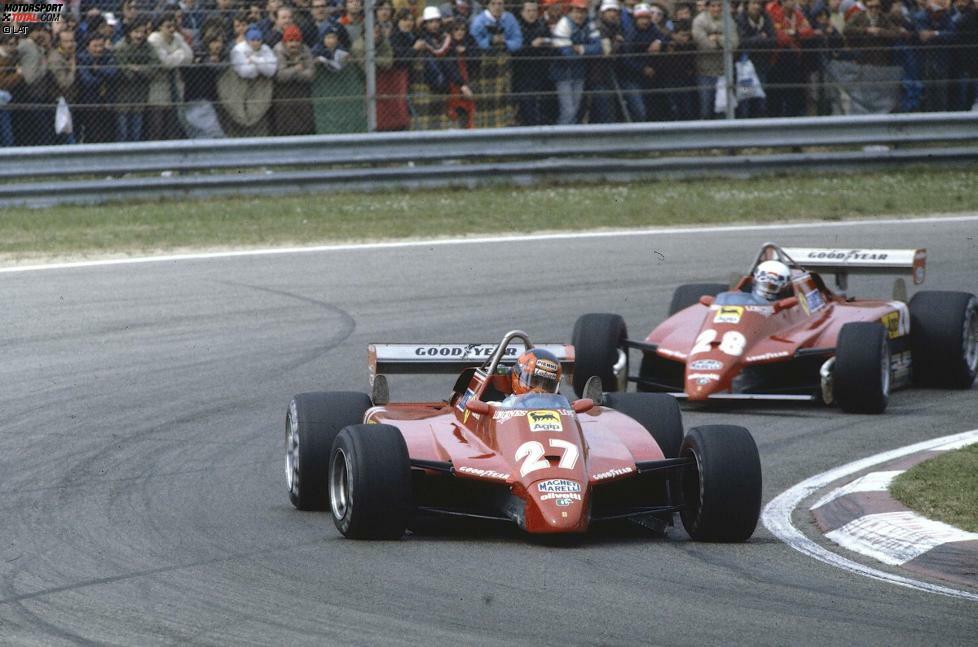 Duell Nr. 3: Gilles Villeneuve & Didier Pironi (Ferrari, 1981 bis 1982)