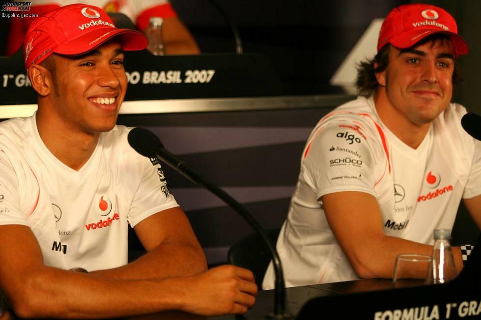 Duell Nr. 4: Fernando Alonso & Lewis Hamilton (McLaren, 2007)