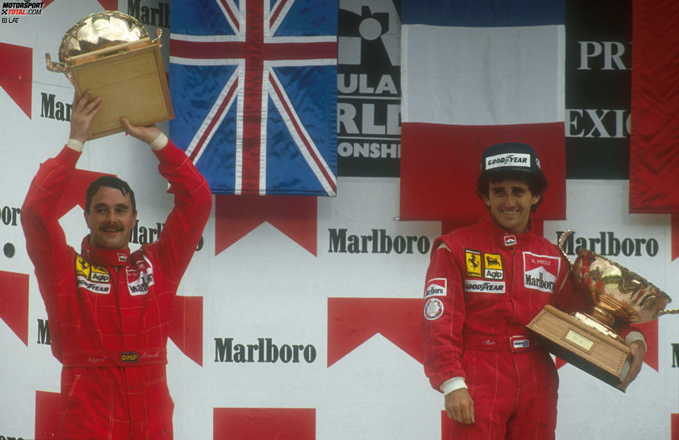 Duell Nr. 5: Alain Prost & Nigel Mansell (Ferrari, 1990)