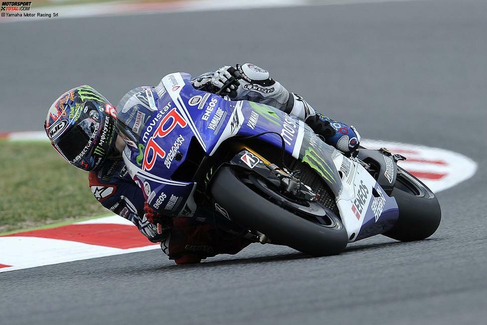 Für Jorge Lorenzo, den Sieger der vergangenen beiden Jahre, bleibt auch nur der vierte Platz.