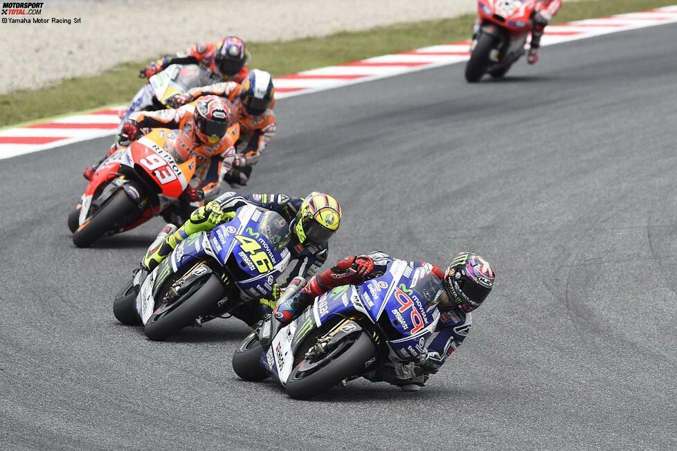 Die Führung von Jorge Lorenzo währt nicht lange!