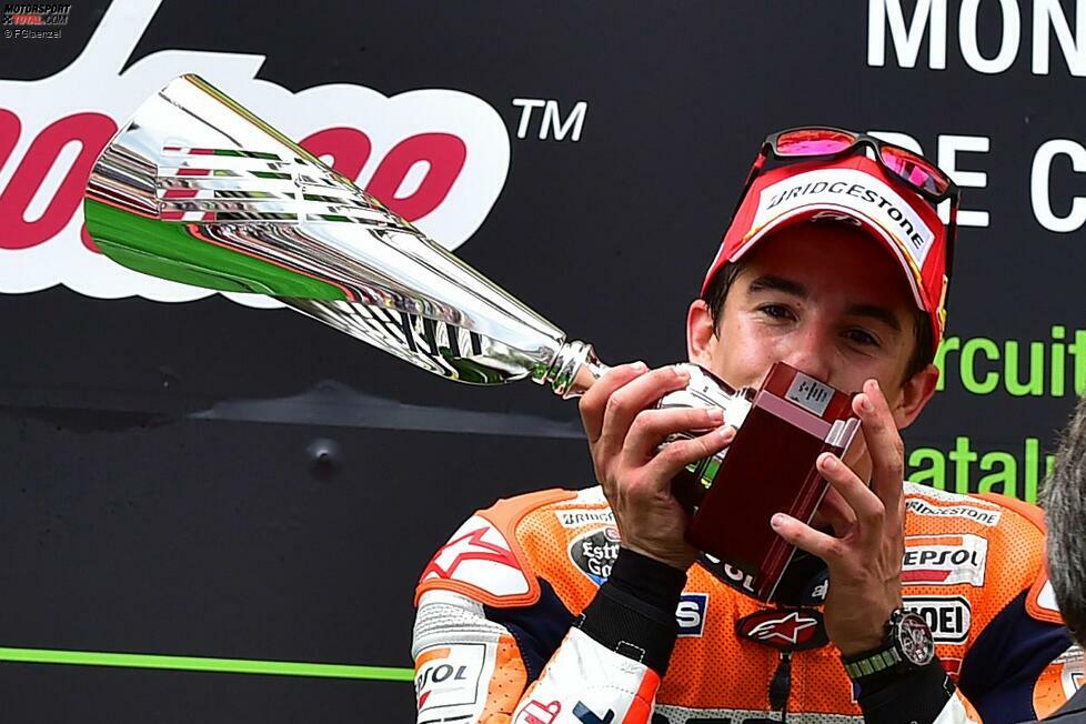 Marc Marquez hat nun 13 seiner 25 MotoGP-Rennen gewonnen. Eine unglaubliche Bilanz!