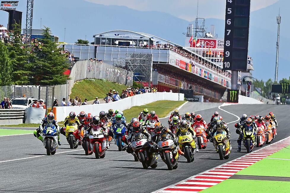 Aber auch die deutschen Fans dürfen sich berechtigte Hoffnungen machen: Sandro Cortese und Jonas Folger starten im Moto2-Rennen aus der zweiten Reihe.