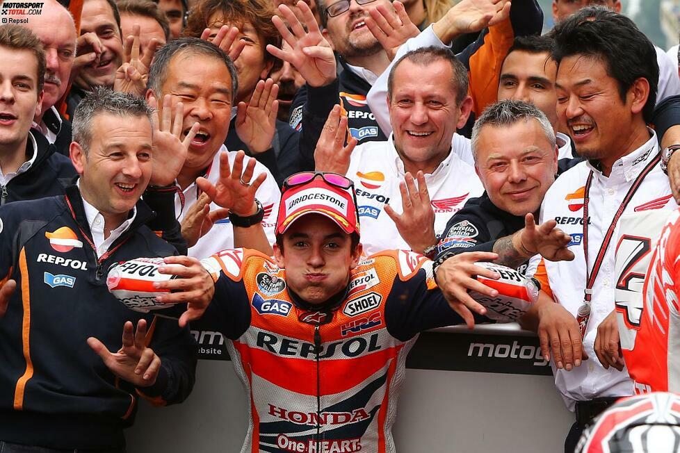 Somit hat Marc Marquez schon 72 WM-Punkte Vorsprung. 