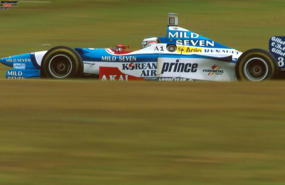 1997: Berger bleibt bei Benetton. Mit dem B197 kommt er besser klar als mit dem Vorgängermodell. Beim Grand Prix von Brasilien in Sao Paulo wird er Zweiter hinter Jacques Villeneuve (Williams).