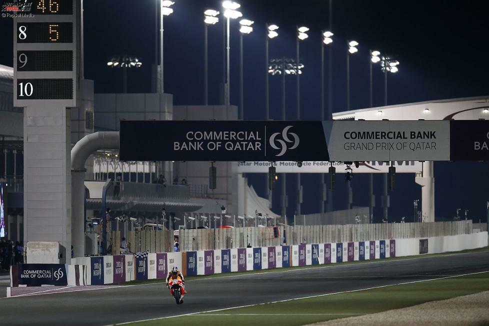 Zum elften Mal findet ein Grand Prix auf dem Losail-Kurs in Katar statt. Zum siebten Mal ist es ein Nachtrennen. Außerdem fungiert Katar schon zum achten Mal als Saisonauftakt.