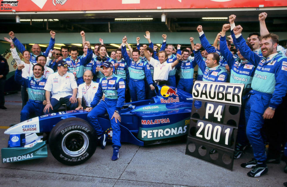 Am Ende verliert er das Teamduell gegen Heidfeld, der es sogar einmal aufs Podium schafft, mit 9:12 Punkten. Die beiden Youngsters bescheren Sauber vor Jordan, BAR und Benetton sensationell den vierten Platz in der Konstrukteurs-WM.