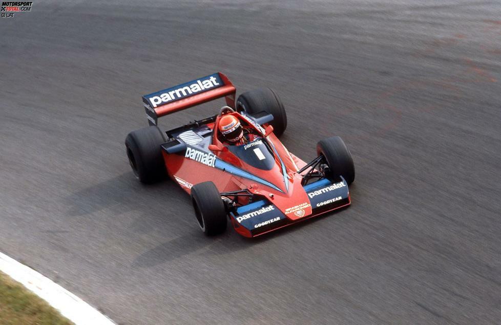 Lauda heuerte bei Brabham an, wo seine Karriere einen Knick erlebte. Mit unterlegenem Material gelangen ihm in den Jahren 1978 und 1979 nur zwei Siege. Noch während des Freien Trainings in Kanada machte er seinen Rücktritt bekannt und widmete sich fortan seiner zweiten Leidenschaft: der Fliegerei.