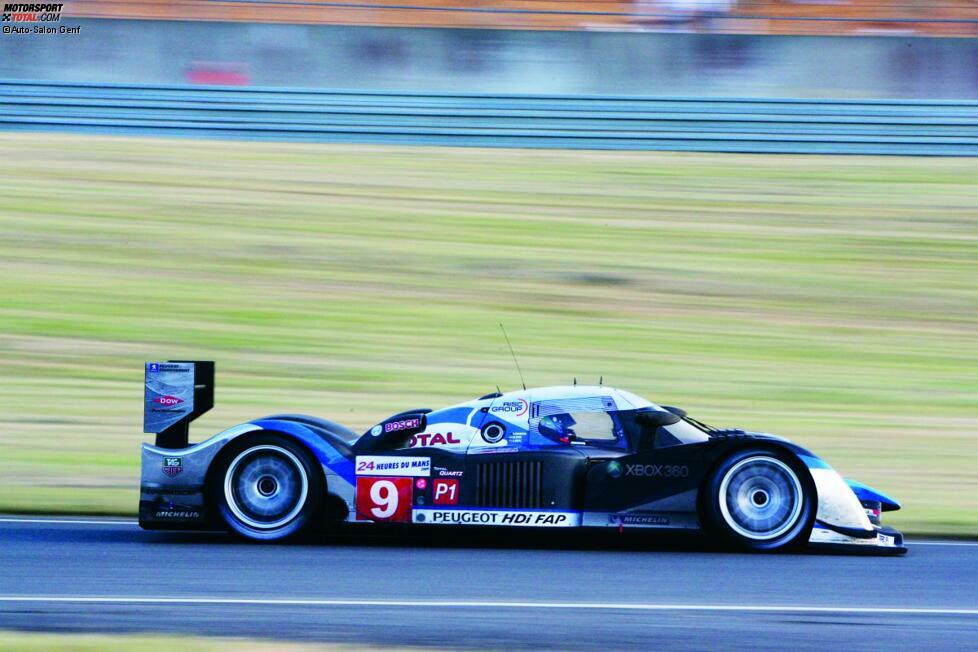 2009: Peugeot 908 - Sieht man vom Sieg des Bentley im Jahr 2003 ab, der im Grunde nur ein verkleideter Audi war, gelang es seitdem nur Peugeot im Jahr 2009, die Audi-Dominanz in Le Mans zu durchbrechen. David Brabham, Marc Gene und Alexander Wurz bescherten ihrem Team im Langzeit-Duell mit den Ingolstädtern endlich den lange erwarteten Prestige-Erfolg.