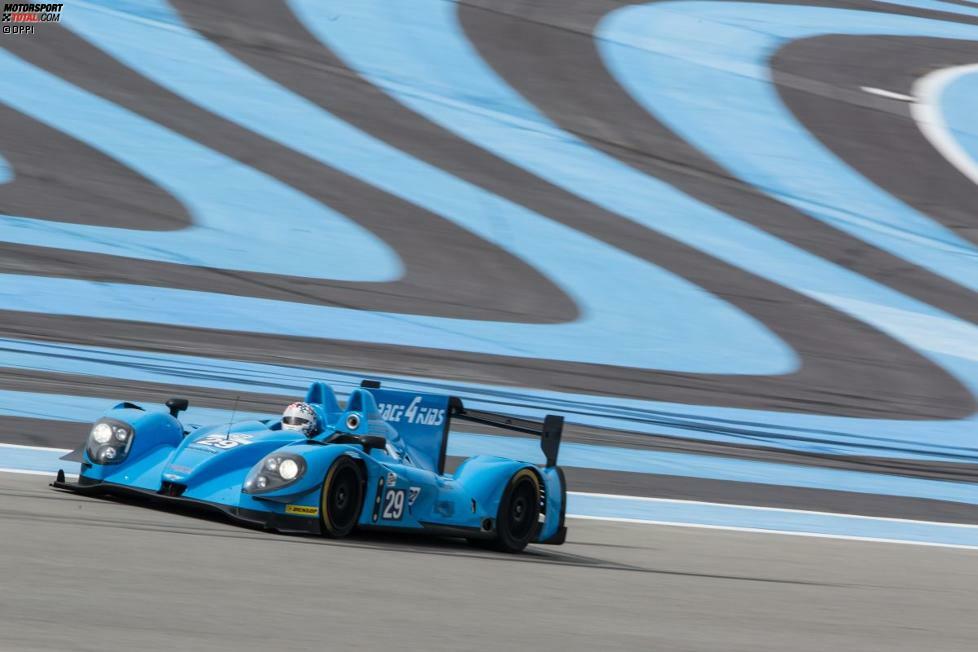 Startnummer: 29
Kategorie: LMP2
Team: Pegasus Racing
Fahrzeug: Morgan-Nissan
Fahrer: Julien Schell, Nicolas Leutwiler, Stephane Raffin
Reifen: Dunlop