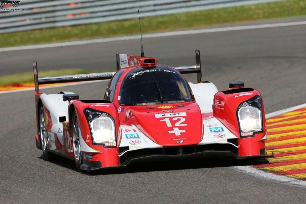 Startnummer: 12
Kategorie: LMP1-L
Team: Rebellion Racing
Fahrzeug: Rebellion R-One-Toyota
Fahrer: Nick Heidfeld, Mathias Beche, Nicolas Prost
Reifen: Michelin