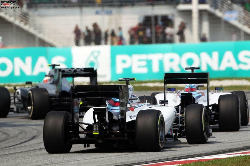 In der Schlussphase eskaliert das Williams-Stallduell: 