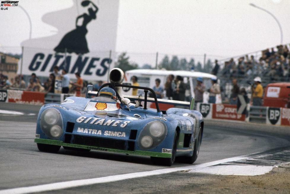 Die Jahre 1972 bis 1974 gehörten Henri Pescarolo und der Mannschaft von Matra-Simca. Der Franzose holte sich drei Siege in Serie. Beim ersten Triumph agierte Graham Hill an der Seite von Pescarolo, der 1972 somit seinen Motorsport-Grand-Slam komplettierte: Siege in der Formel 1, beim Indy 500 und in Le Mans. 1973 hielten Pescarolo/Larrousse den Ferrari 312 P/B (Merzario/Pace) unter Kontrolle, 1974 (Foto) gewannen Pescarolo/Larrousse trotz technischer Probleme mit elf Runden Vorsprung!