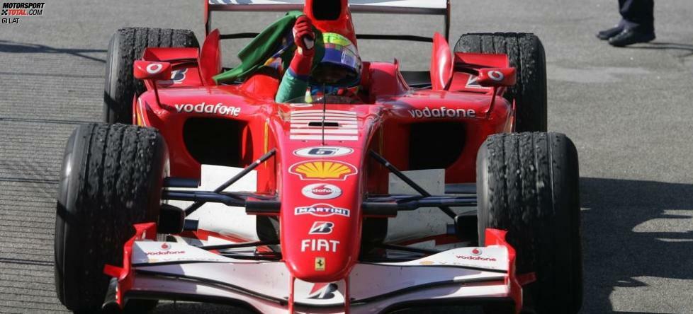 Erst 2006 ging die Marke aus der Nähe von Turin eine fast logische Verbindung ein und klebte sich bei Ferrari auf das Auto. Es blieb jedoch drei Jahre lang bei einem Sticker auf der Nase des roten Renners, ehe zum vierten Mal in der Geschichte Schluss war mit dem Geldfluss.