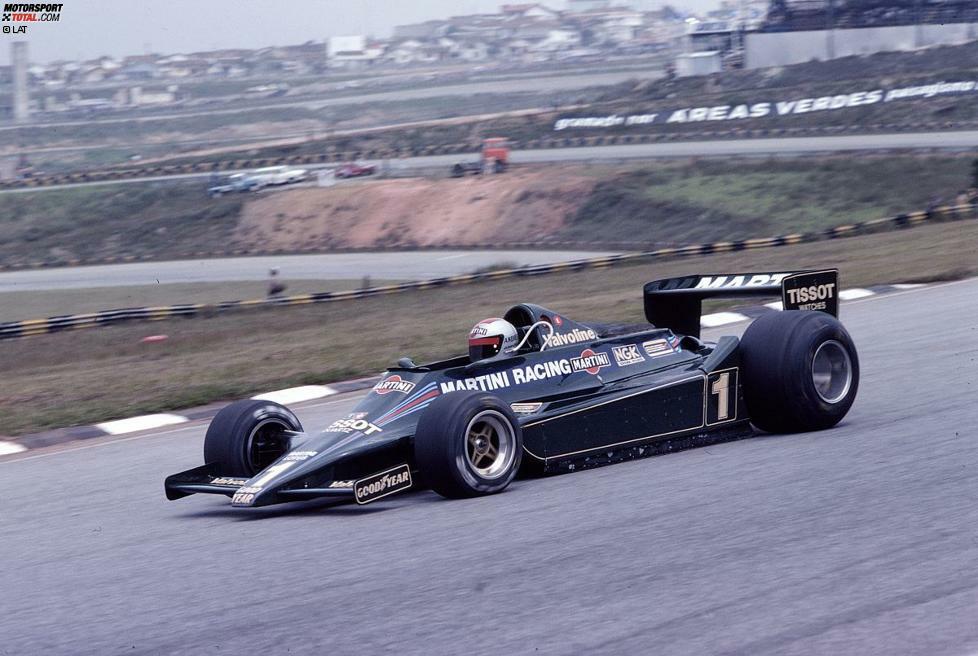 Es war die Abschiedsvorstellung ohne einen einzigen Grand-Prix-Sieg. Schließlich kehrte Martini der Formel 1 als Autosponsor anschließend 27 Jahre lang den Rücken.

