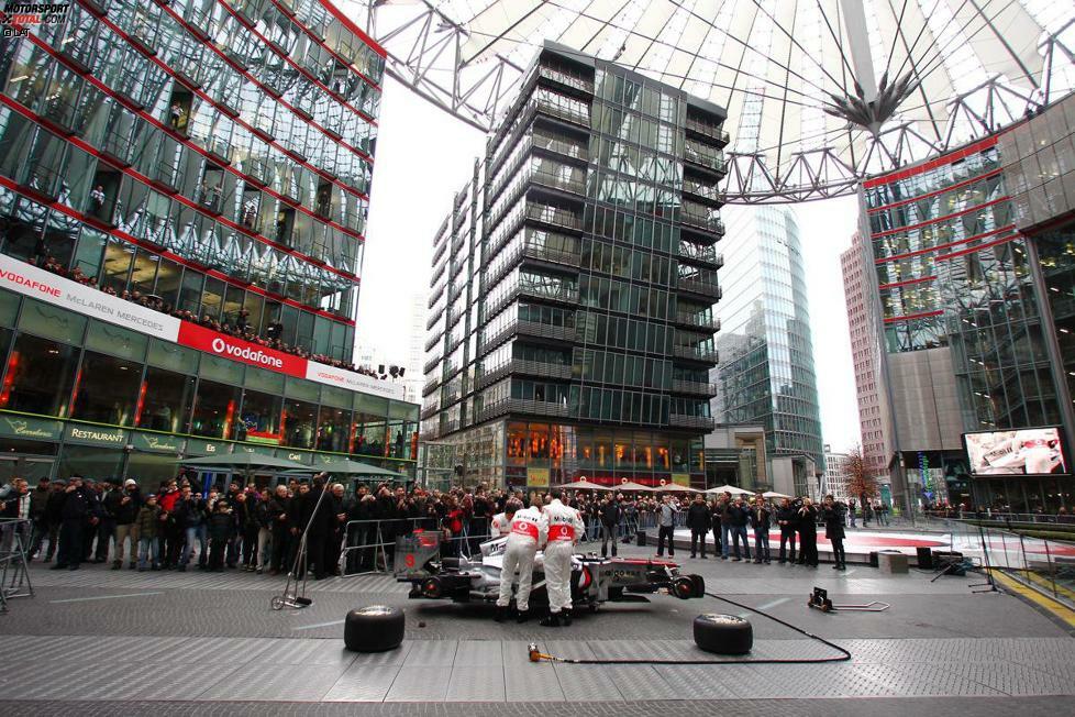 2011 launcht McLaren erstmals in Berlin.