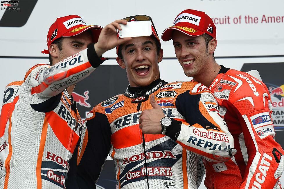 Die MotoGP-Saison 2014 hat mit zwei Siegen des Weltmeisters begonnen. Valentino Rossi hat nach dem starken Rennen in Katar wieder Boden verloren. Jorge Lorenzo steht mit lediglich sechs WM-Punkten katastrophal da.