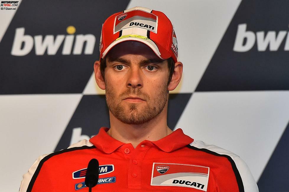 Ducati-Werkspilot Cal Crutchlow kehrte nach dem Austin-Sturz wieder zurück. Bei vollen Kräften war der Brite aber nicht. In den Trainings musste Crutchlow die Zähne zusammenbeißen.