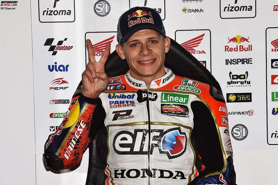 Stefan Bradl unterzog sich vor dem Rennen in Le Mans einer Operation, um sein Armpump-Problem in den Griff zu bekommen. Der Augsburger signalisiert es: Alles ist gut verlaufen.