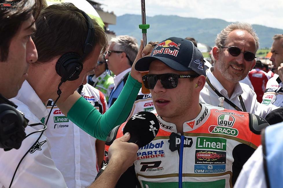 Nach der Moto2 steht mit dem MotoGP-Rennen das Highlight des Wochenendes auf dem Programm. Gute Nachrichten aus der Startaufstellung: Stefan Bradl hat seinen spektakulären Warmup-Sturz verdaut und kann starten.