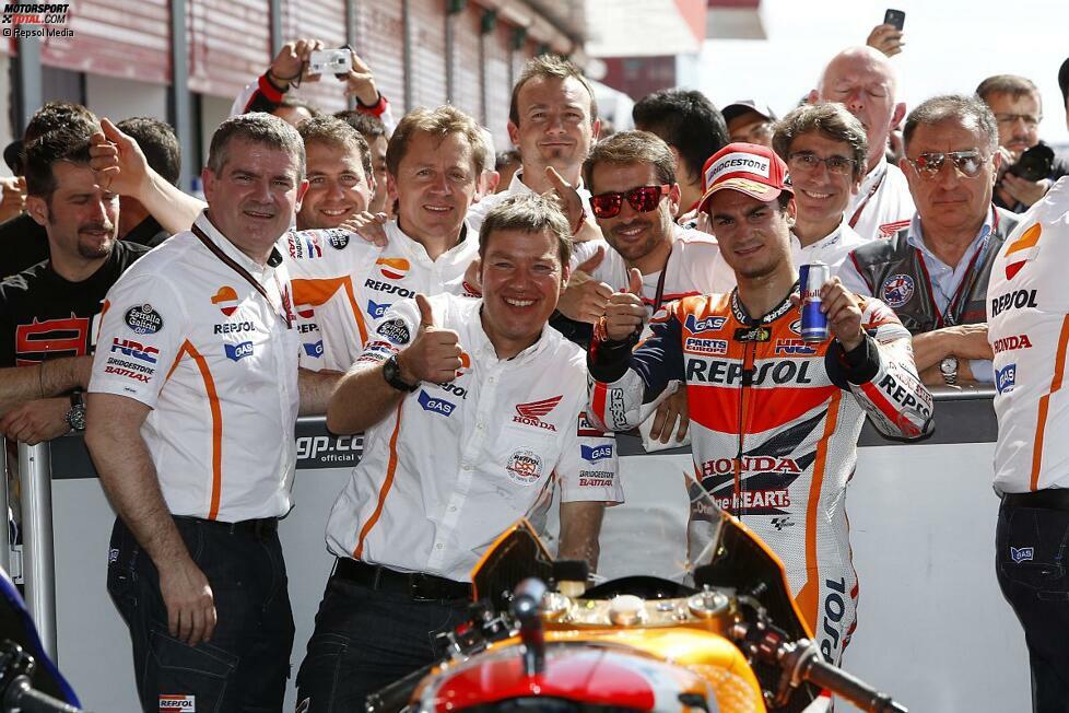 Für Dani Pedrosa wurde es wieder einmal 