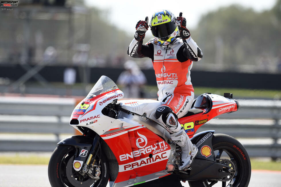 Einziger Südamerikaner in der MotoGP ist derzeit Yonny Hernandez bei Pramac-Ducati. Der Kolumbianer kämpft bei seinem 