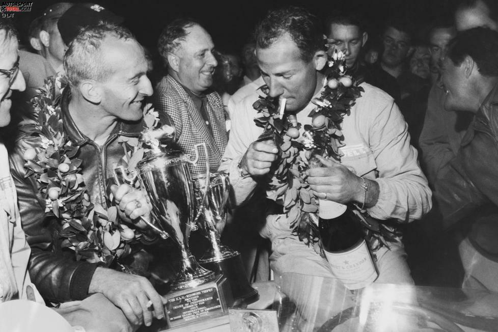 Im März 1954 der erste große Sieg in der Laufbahn von Stirling Moss: Zusammen mit Bill Lyod gewinnt der Brite im Alter von 24 Jahren als erster Nicht-Amerikaner die 12 Stunden von Sebring 